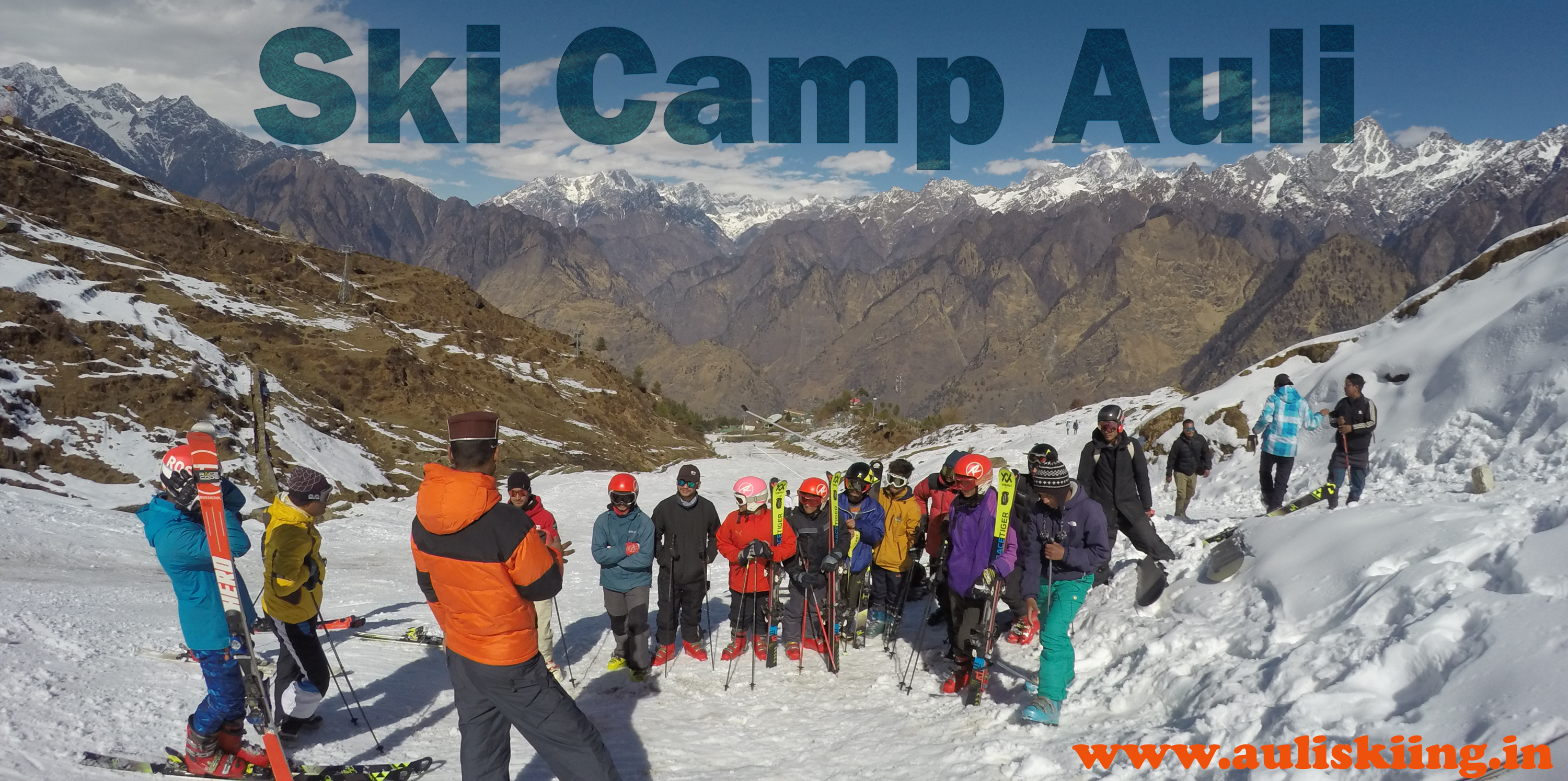 Ski Camp Auli 2024 for adults and children